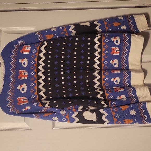 Geeknet Animal Crossing Tom Nook Holiday Ugly Sweater Unisex Size L - Picture 7 of 7